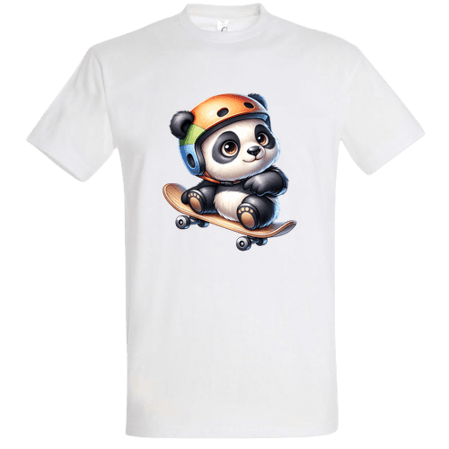 Panda pe Skateboard