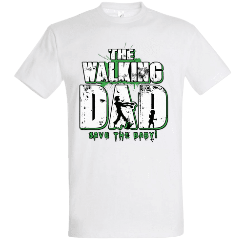 The Walking Dad – Save the Baby! Tricou Zombie de Ziua Tatălui