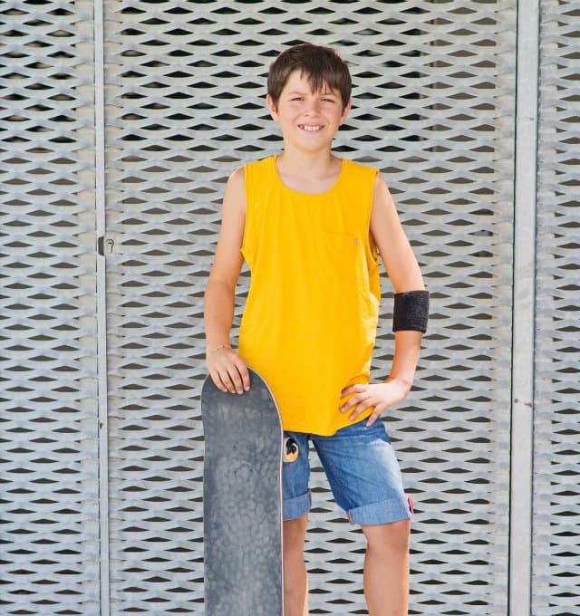 Tricou fără mâneci unisex – pentru copii